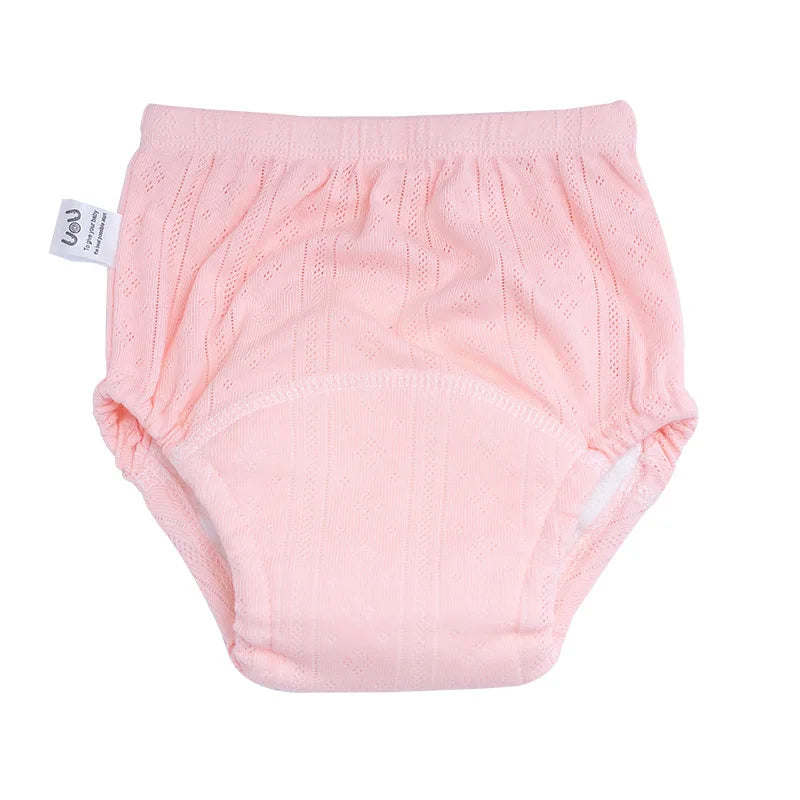 🩲 Reusable Baby Training Pants – Solid Color Washable Diaper Shorts for Boys & Girls | شورت تدريب أطفال قابل للغسل – حفاض قماشي بلون سادة للبنات والأولاد