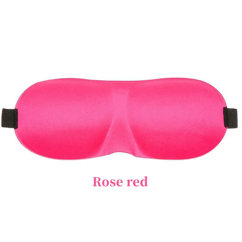 3D Contoured Sleep Eye Mask – Light-Blocking Molded Night Blindfold for Men & Women | قناع نوم مريح 3D بغطاء محدب – لحجب الضوء بالكامل للرجال والنساء