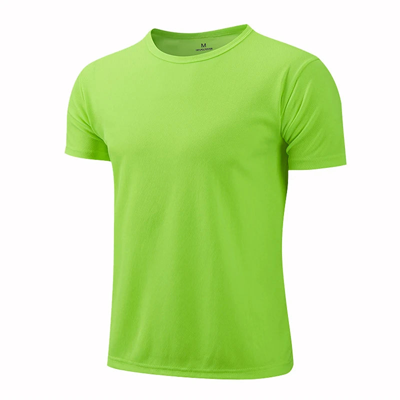 👕 Men's Solid Waffle Short Sleeve Sports Shirt – 1/5-Pack Lightweight Training Tee | تيشيرت رياضي رجالي بكم قصير – خامة وافل مريحة – قطعة أو باقة 5 قطع