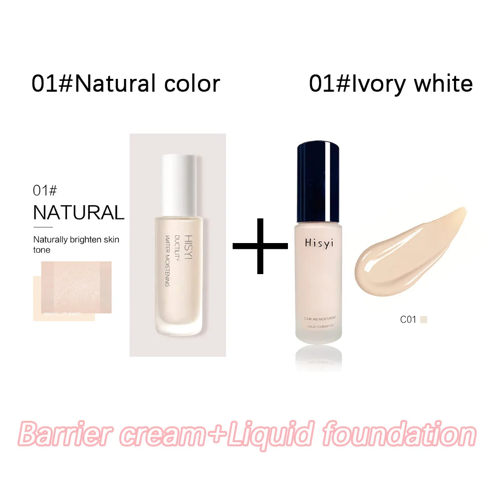 ✨ Liquid Transparent Foundation – Natural Finish & Flawless Coverage 🔷 فاونديشن سائل شفاف – تغطية طبيعية تخفي العيوب بدون تكتل
