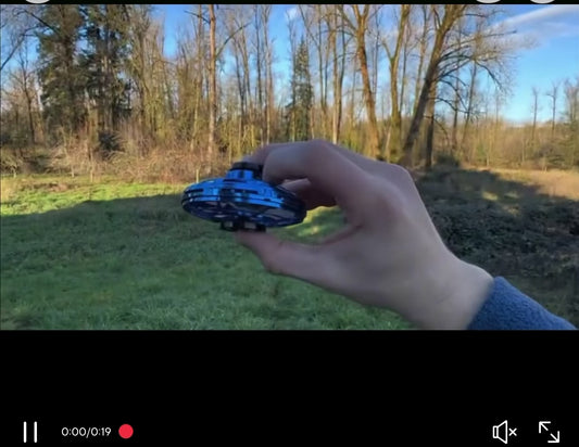 LED Rotating Flying Disc Toy – Hand Control