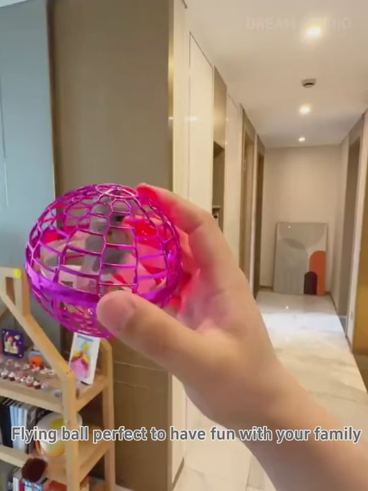 Flying Ball LED Toy – Hand Controlled 360° Rotating